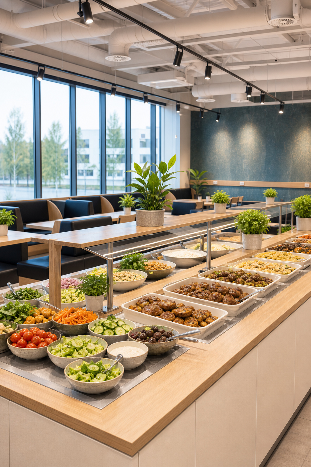 Saari Lotus lunch buffet